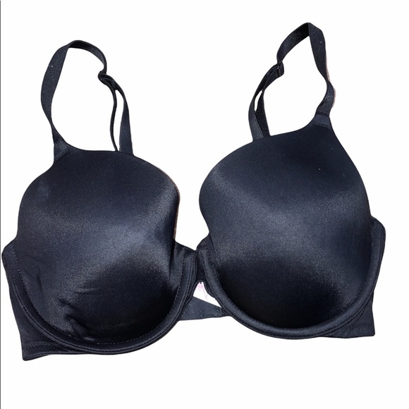 PINK 32DD black padded wear everywhere T-shirt bra - Picture 1 of 5